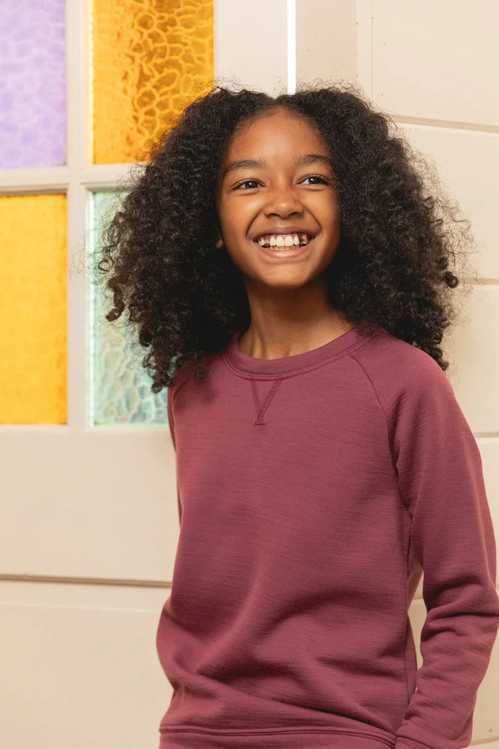merino wool fleece sweatshirt kids_berry-002.JPG