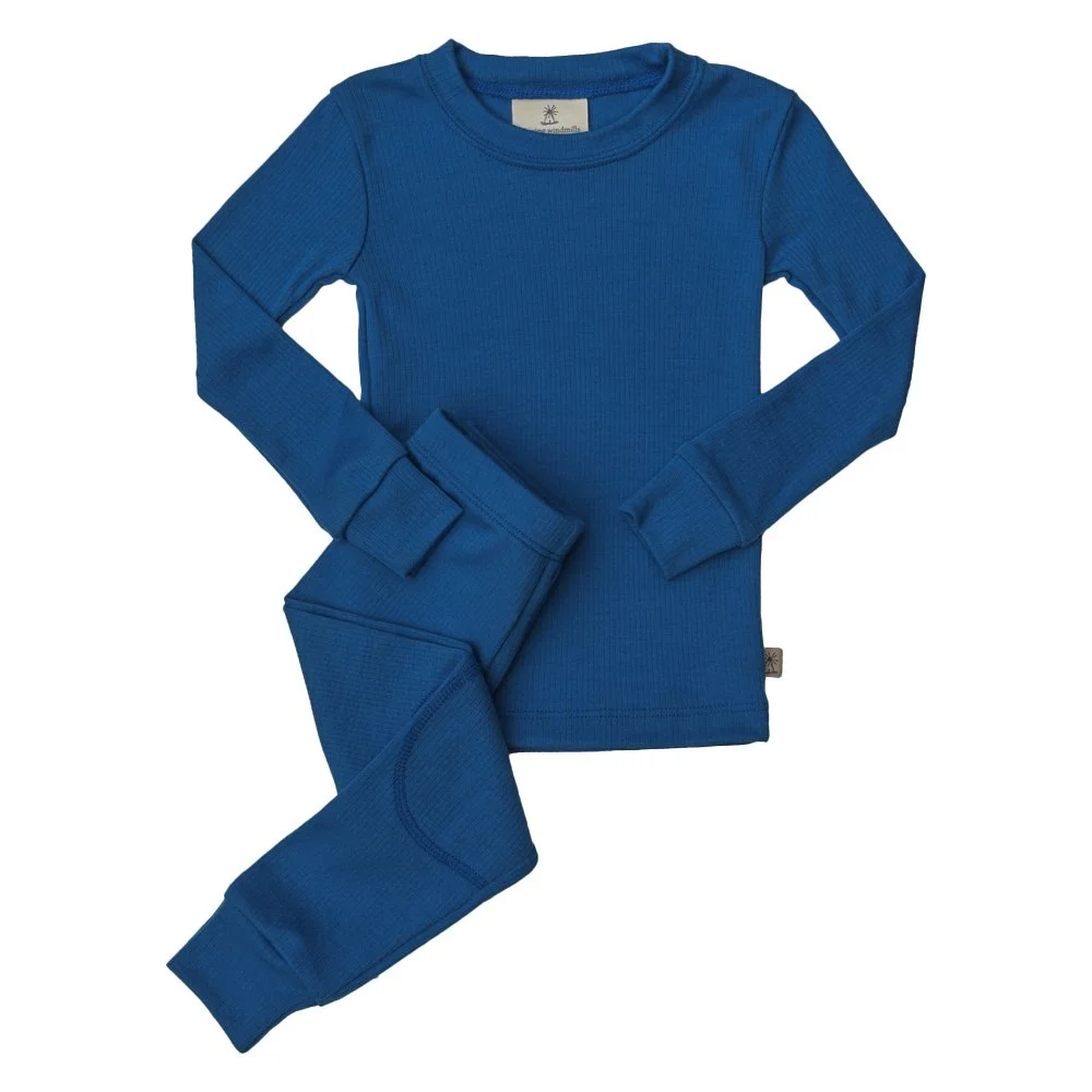 Thermal Long Johns (Cobalt - Rib)