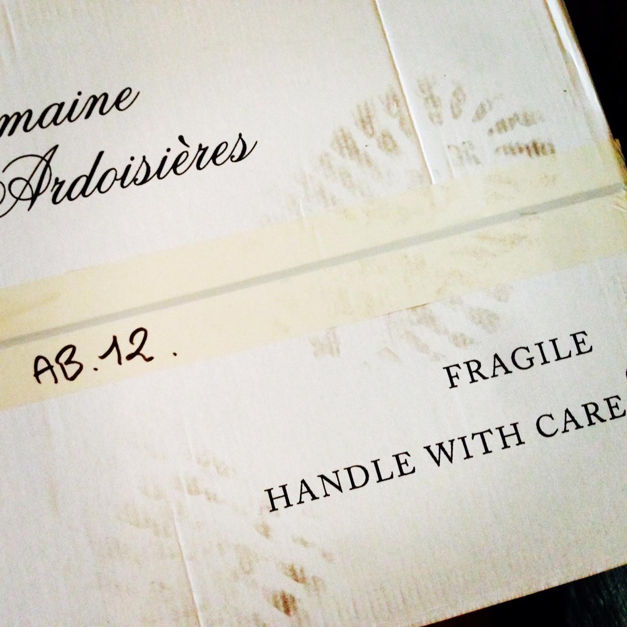 Be good to your wine.