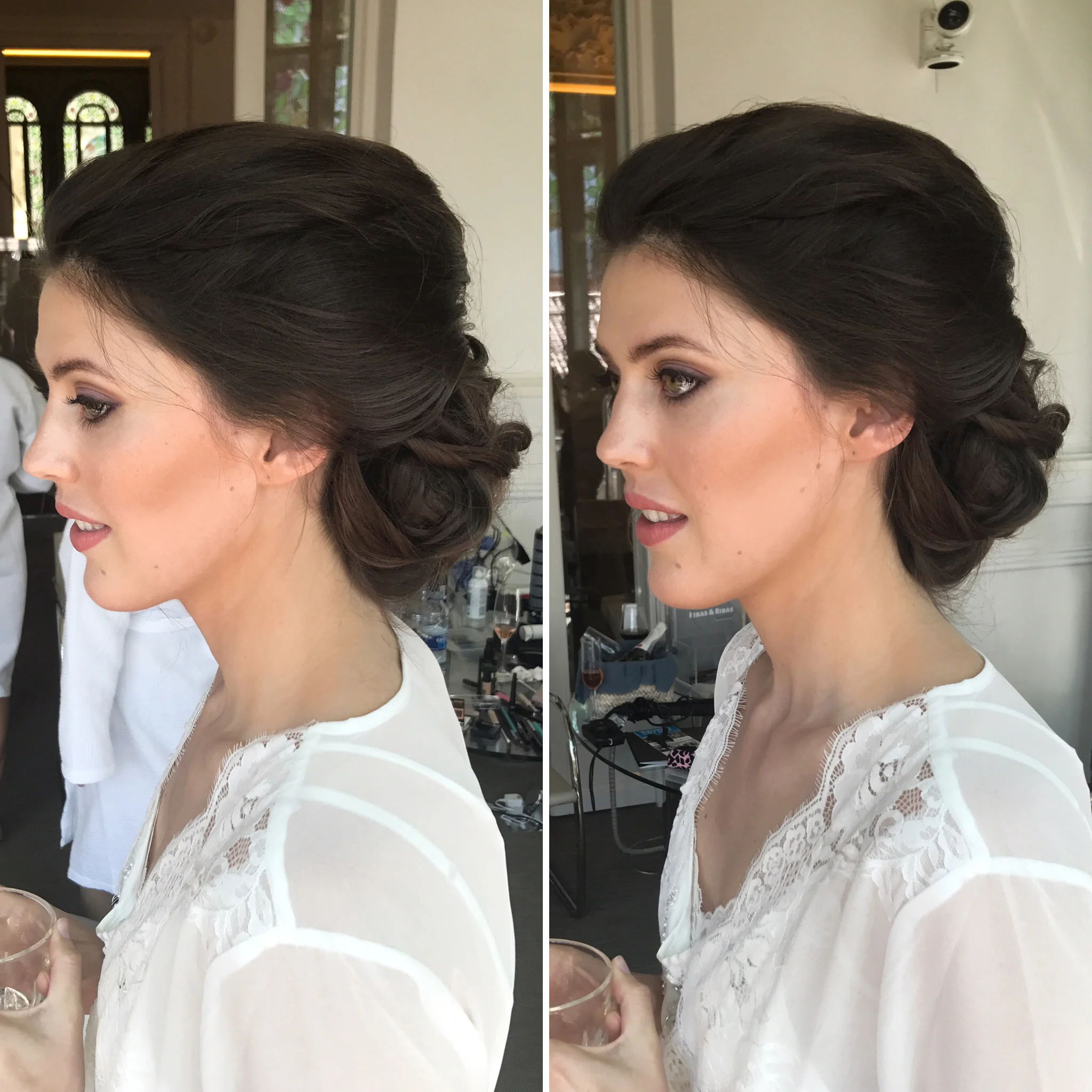 Boho Chic Hair and Makeup on gorgeous Genevieve