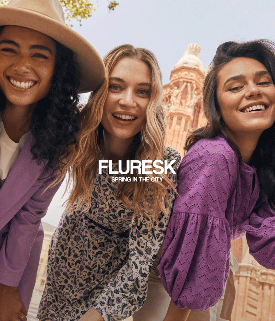 Fluresk Lookbook Spring Summer 2023 , shot in Barcelona by photographer Maryn Haertel , video Jelle Stokhof , model Lieke Van Houten 