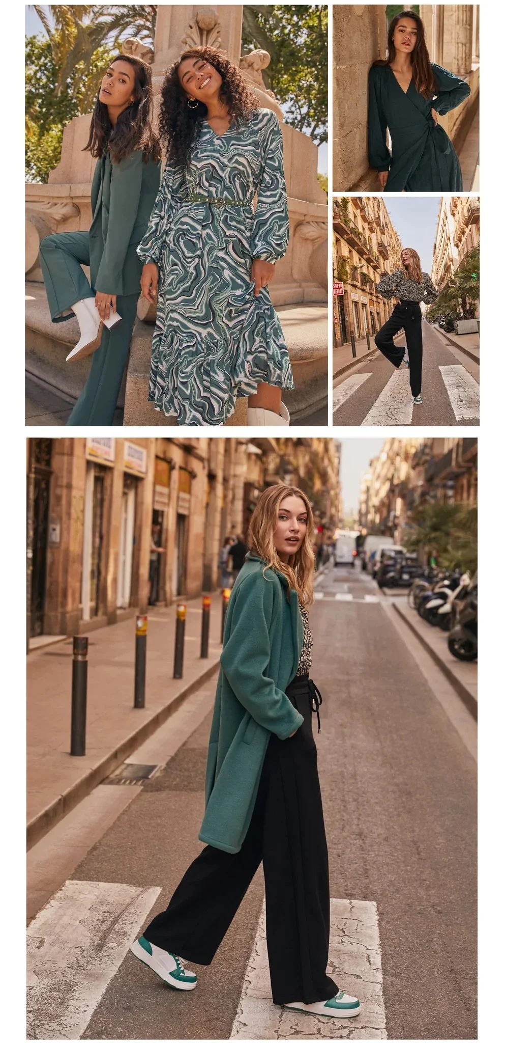 Fluresk Lookbook Spring Summer 2023 , shot in Barcelona by photographer Maryn Haertel , video Jelle Stokhof , model Lieke Van Houten
