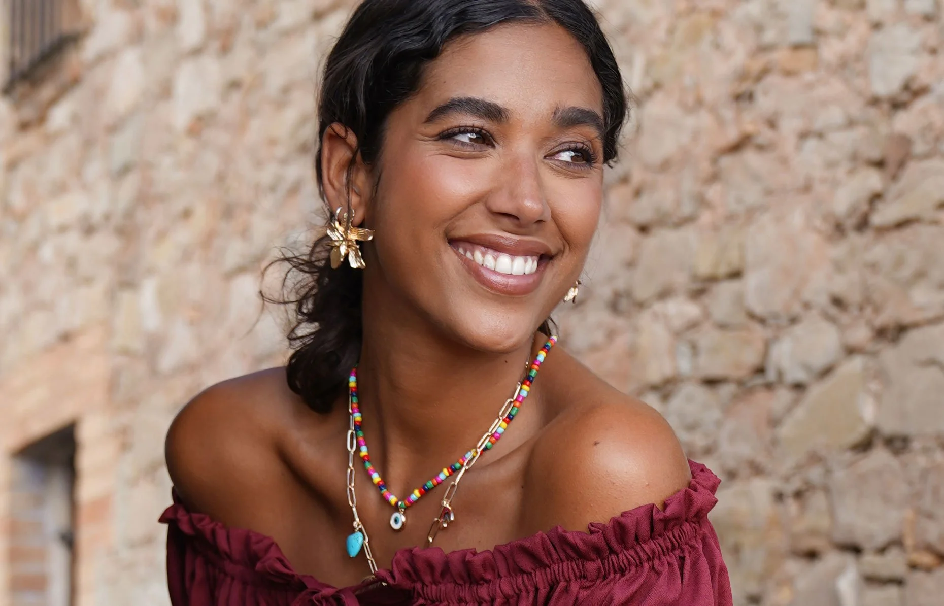 Shein Autumn Campaign, make-up and hair by Kristiana