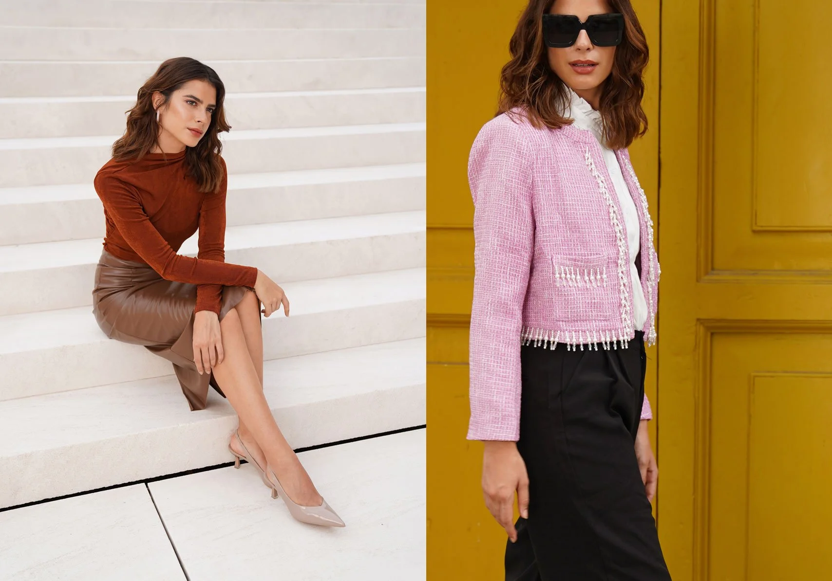 Shein Autumn Campaign, make-up and hair by Kristiana