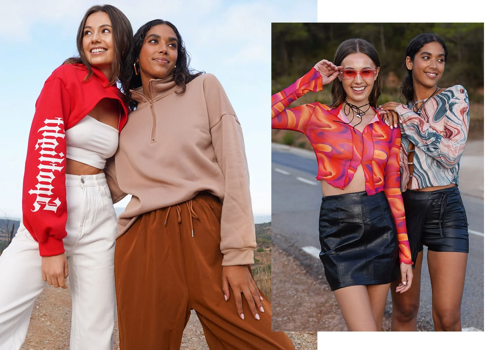 Shein Autumn Campaign, make-up and hair by Kristiana