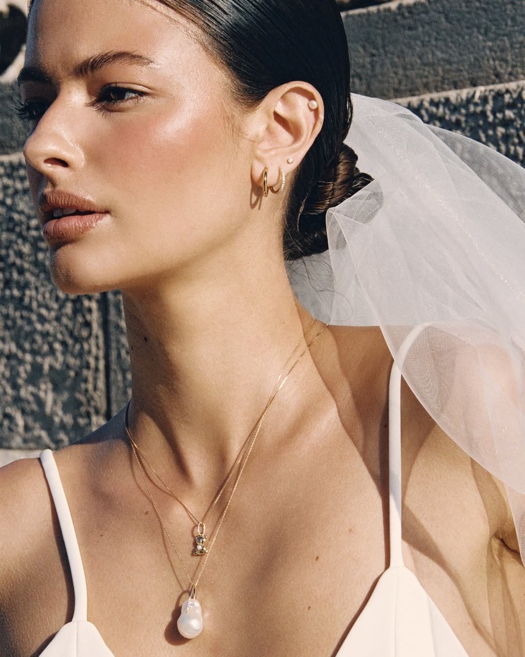 Bruna The label collection ' A Forever Thing' make-up and hair by Kristiana Zaula