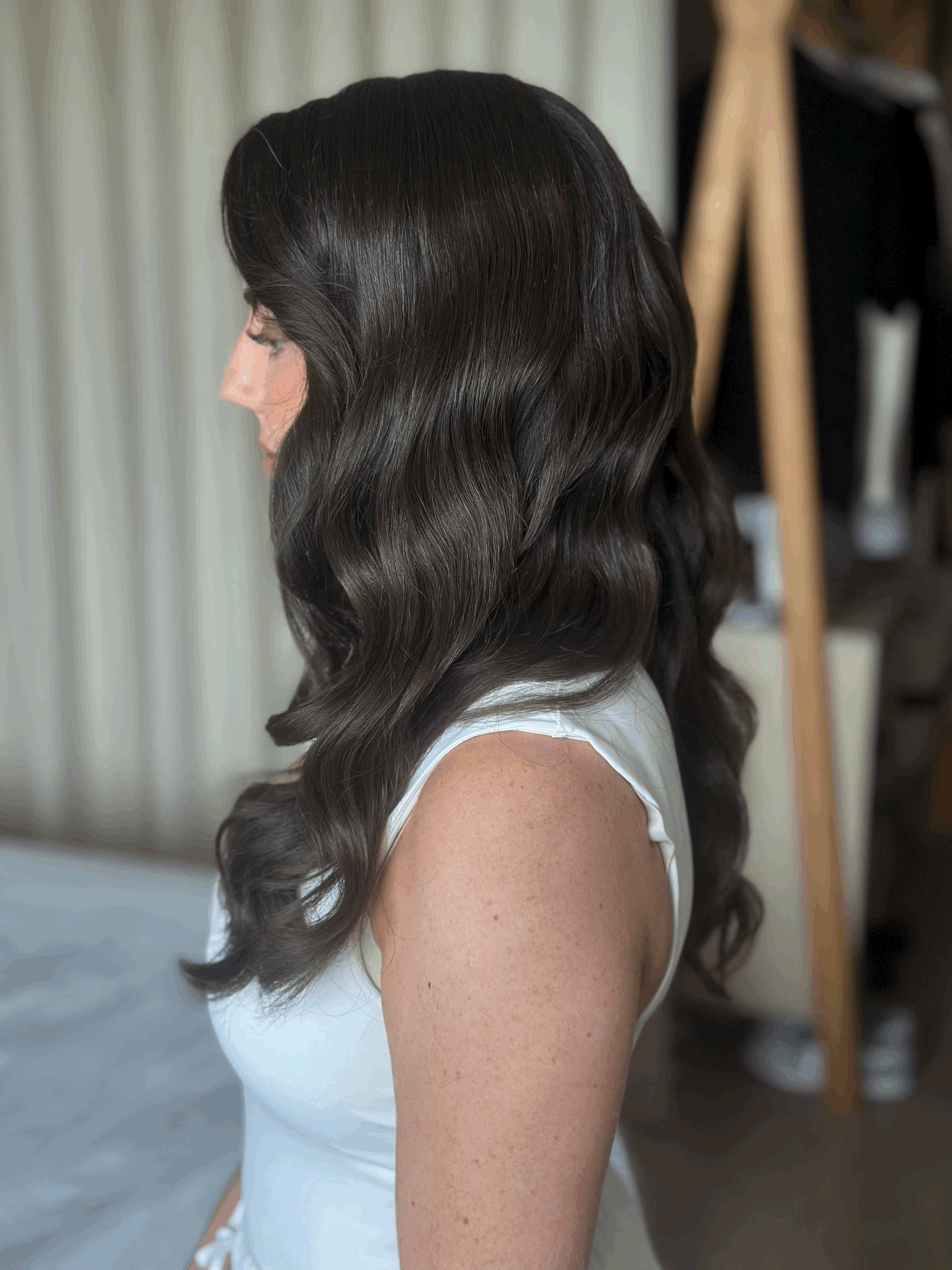 Barcelona Spain editorial makeup artist hair stylist Kristiana Zaula bridal wedding campaign advertising