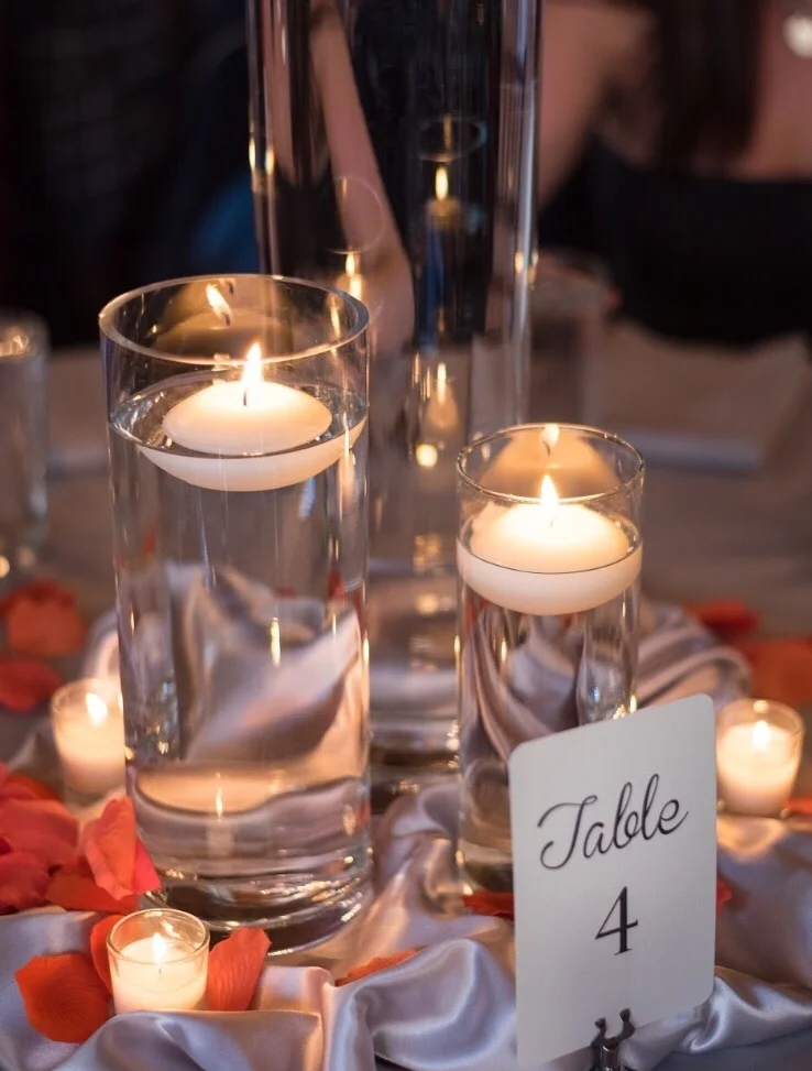 Candles are not just romantic, but will also set the vibes for fall Photo credit: Spark Events