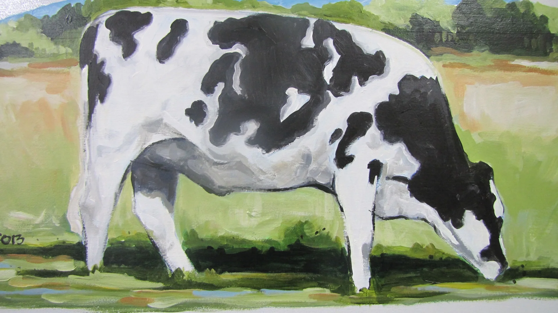 Painting by Noella Cotnam