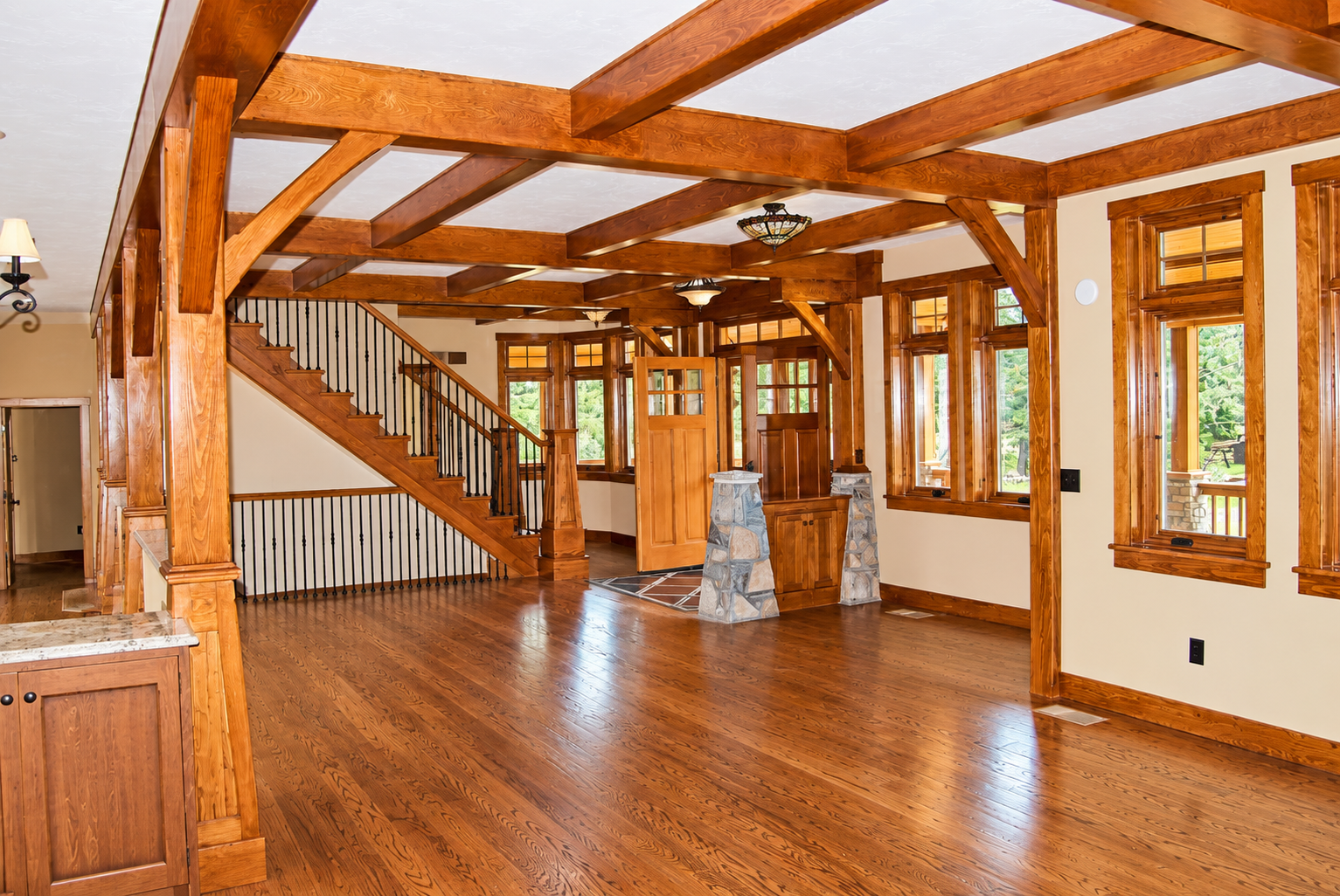 Rustic Craftsman Entryway with Staircase.png