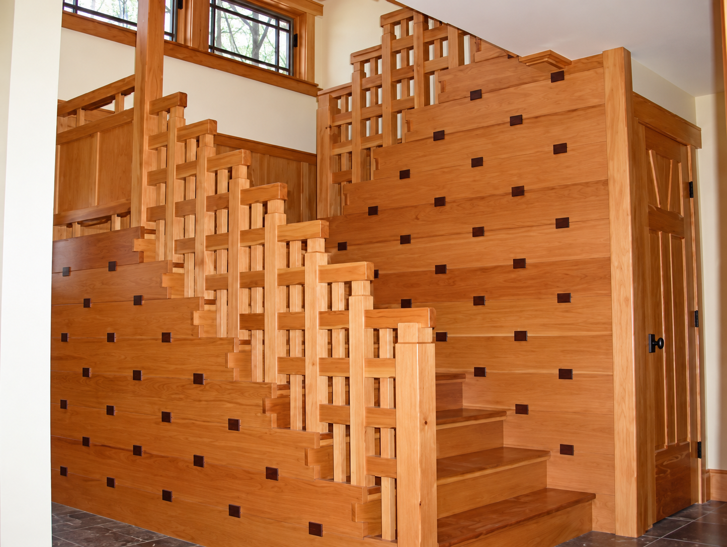 Warm Craftsman Staircase with Grid Railing.png