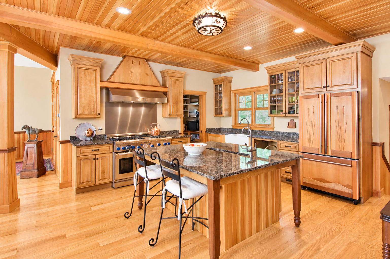 Warm Craftsman Kitchen with Granite Island.png
