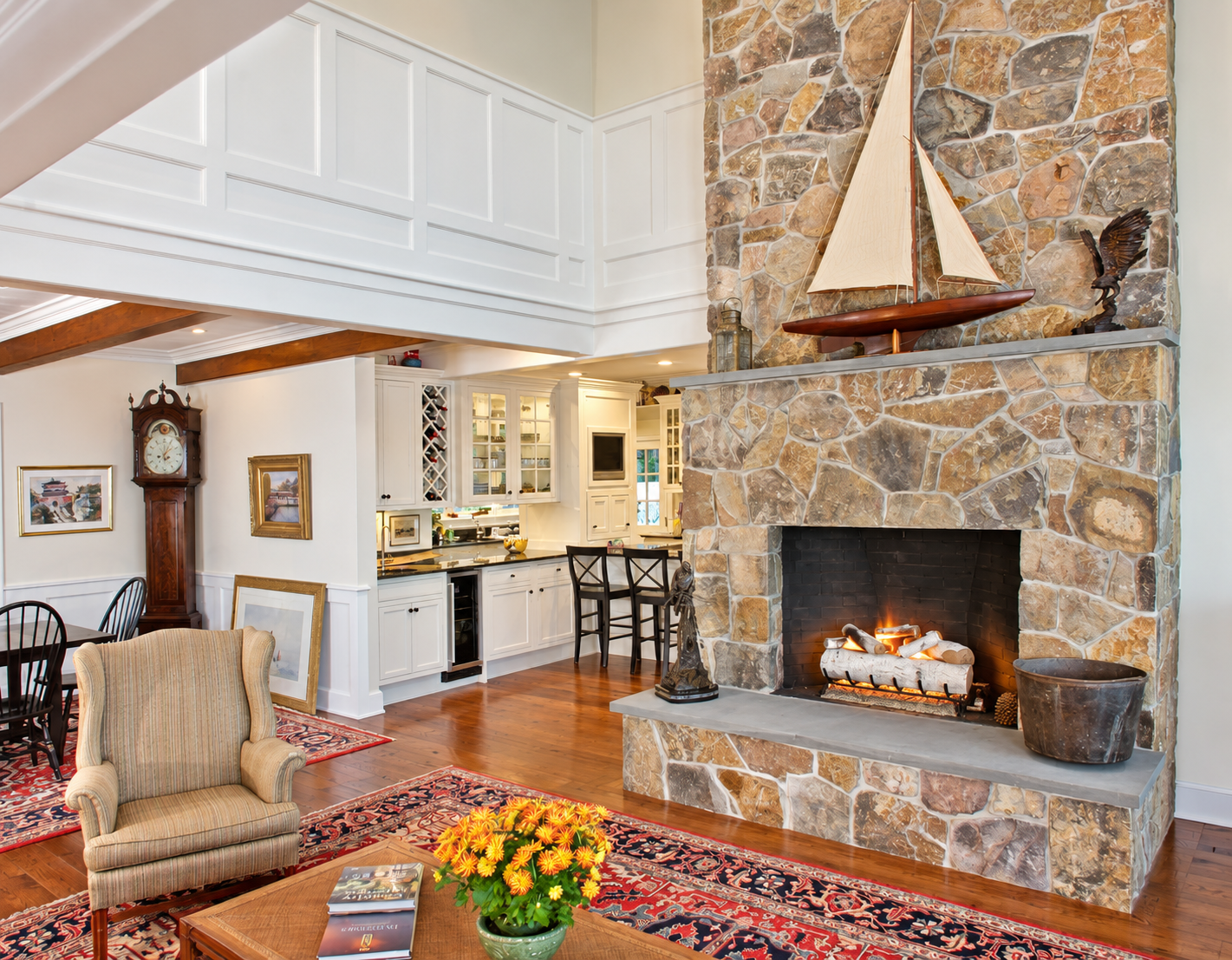 Cozy Traditional Living Room with Stone Fireplace.png