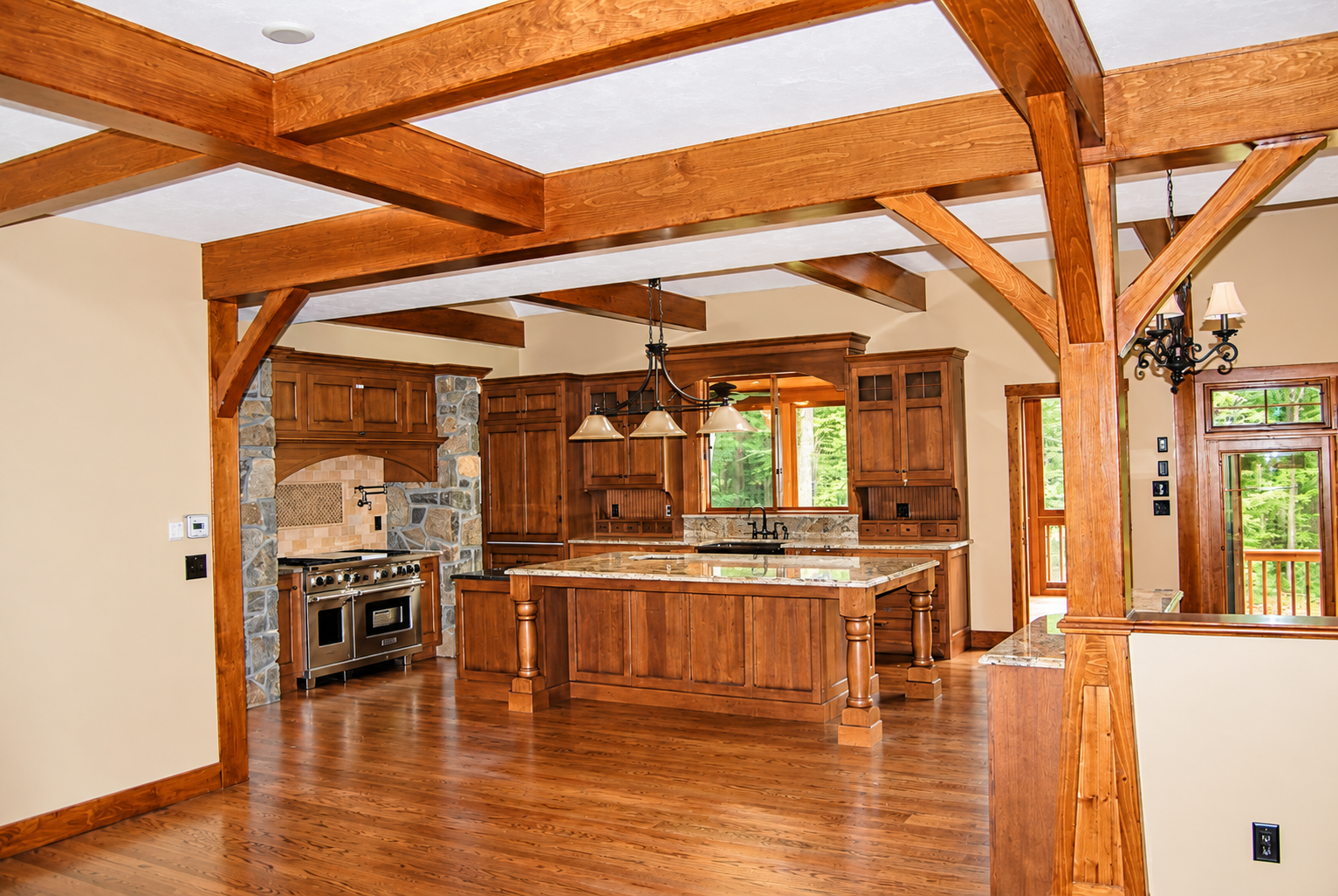 Rustic Craftsman Kitchen with Timber Beams.png