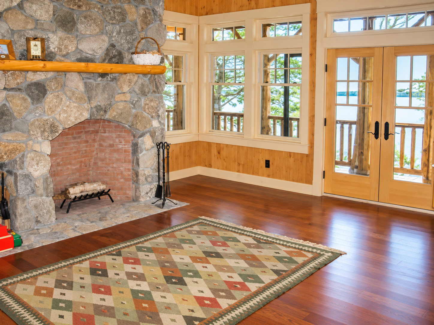 Rustic Lakehouse Living Room Retreat.png