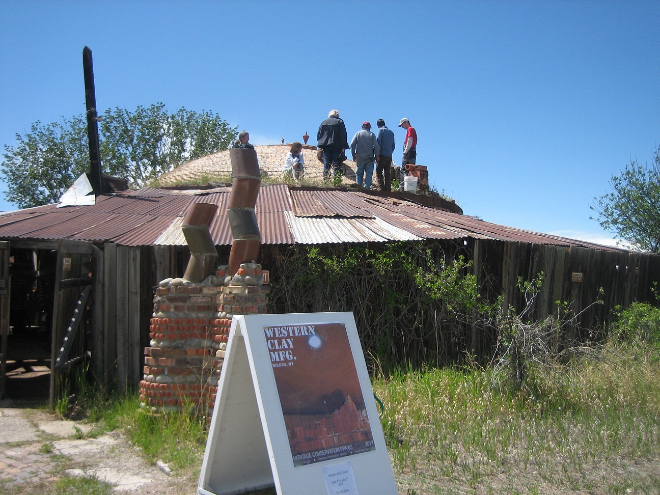 MPA began working with UPenn students in 2012 to stabilize historic brick manufacturing kilns in Helena.
