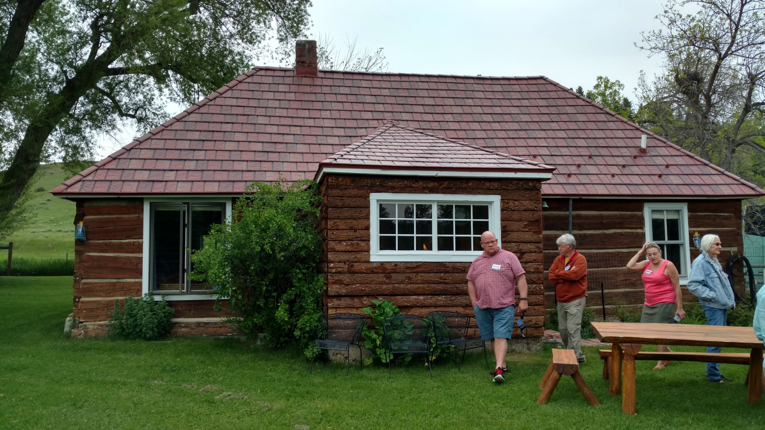The cabin at the Torgrimson Place has a long history of hosting writers and artists. The Heyneman family keeps it in tip top shape.