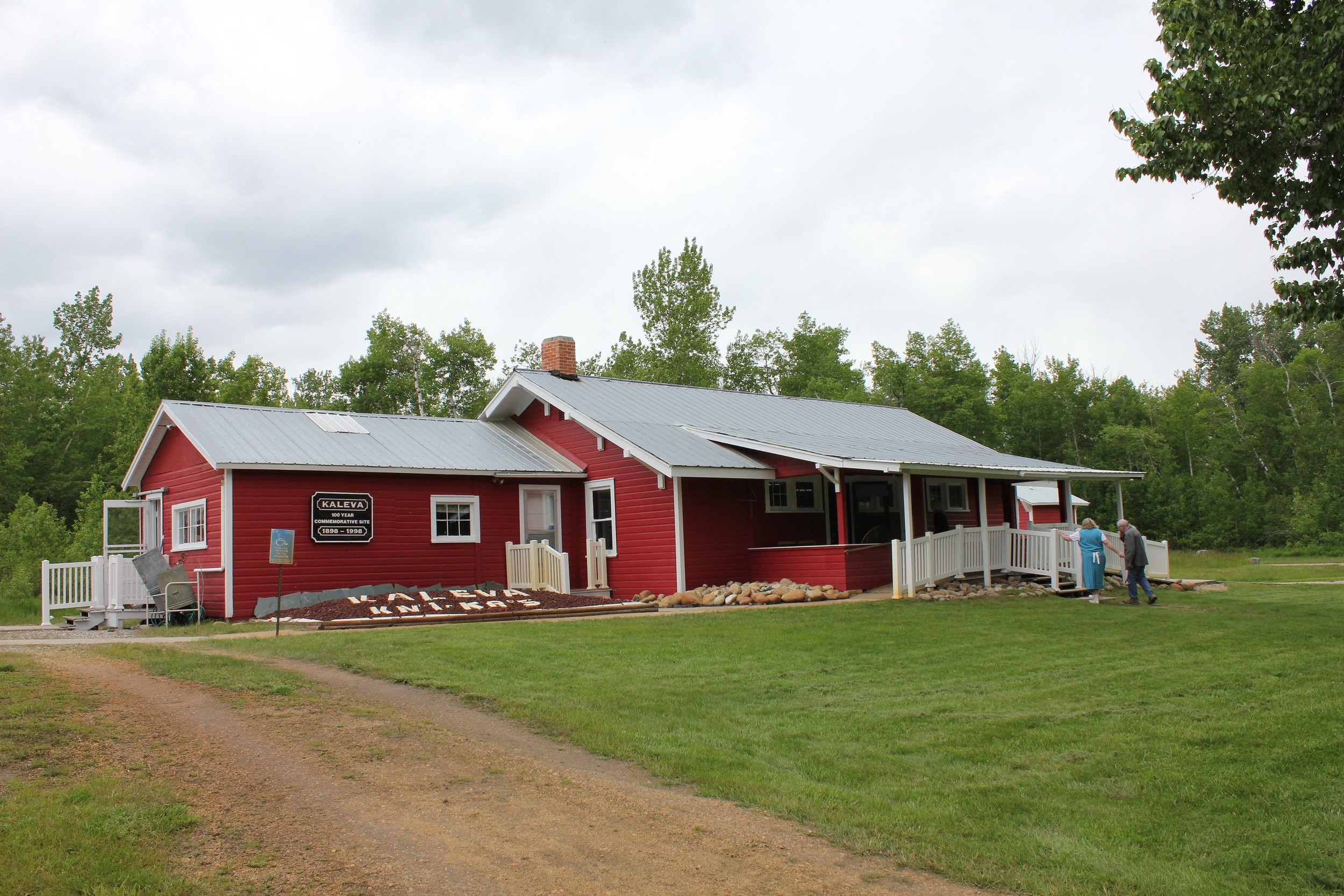 The Kaleva Lodge was built in the 1920s and has been in use by the local Finnish men and women in the Red Lodge area since then. 