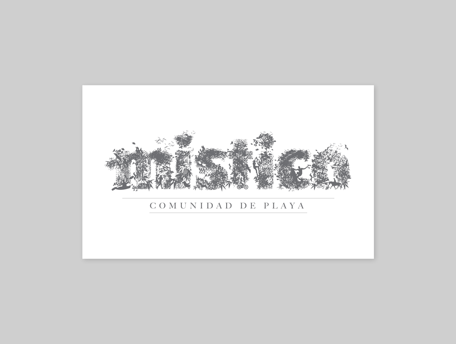 EL RETO: Contar toda la historia del proyecto a través de su logo. THE CHALLENGE: Tell the complete story of the project through its logo.