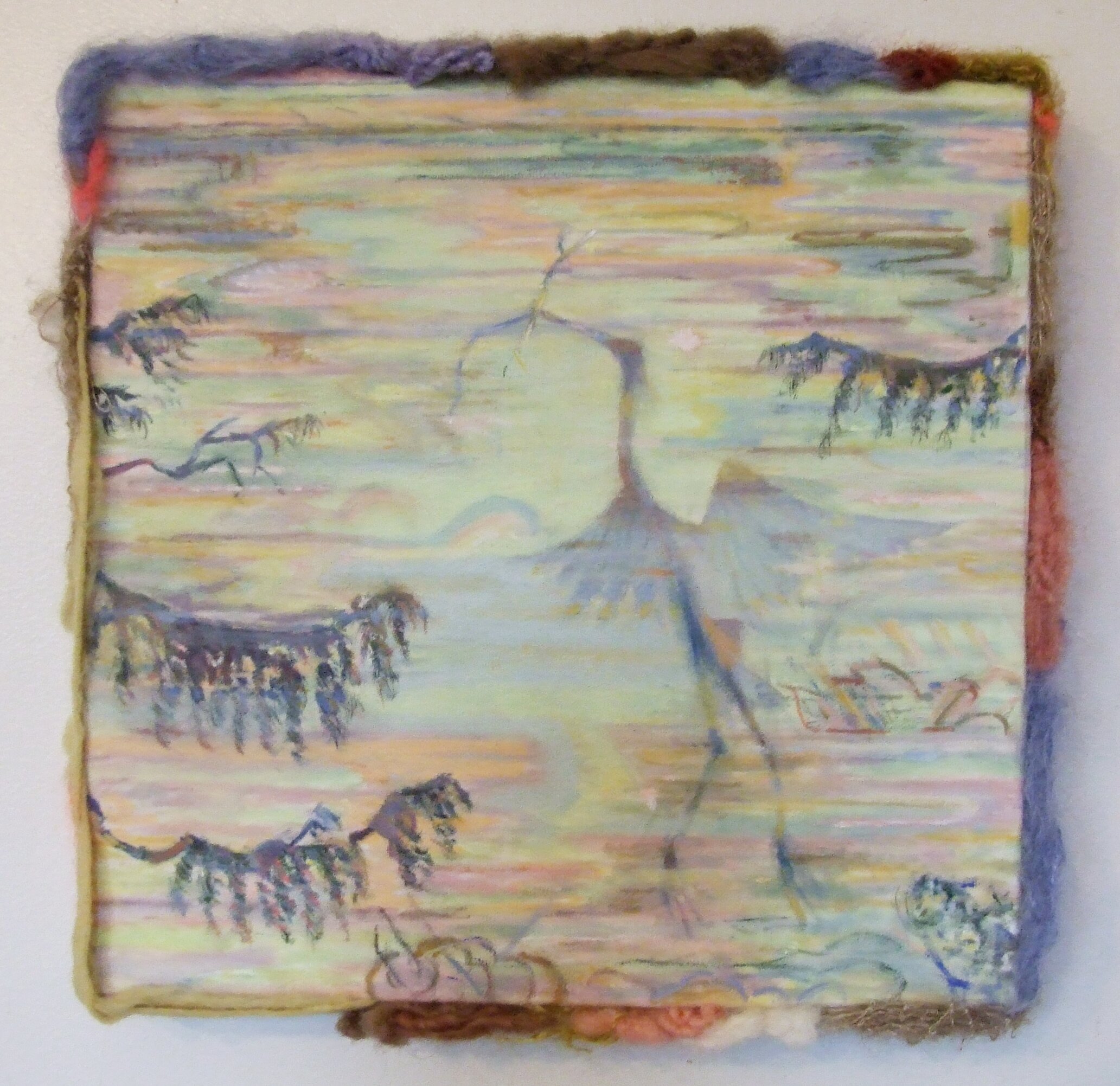 Nest Builder - 2020 -10x10” - Oil on Canvas