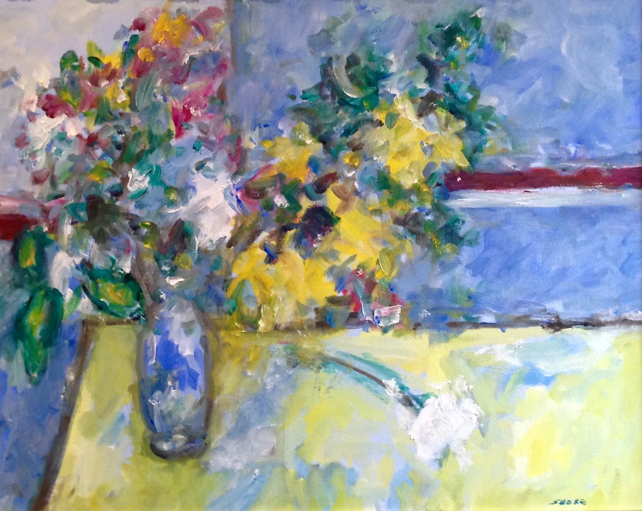 Blue Vase