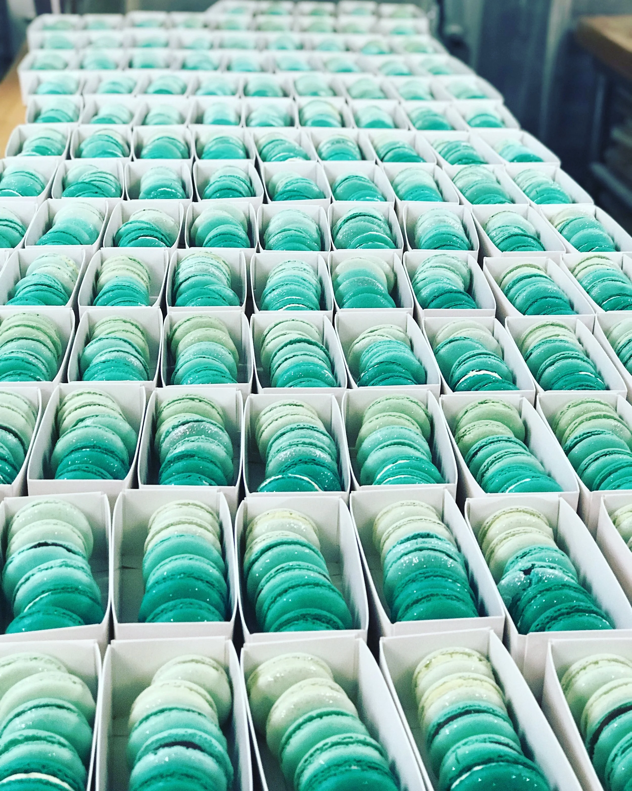 Custom macarons
