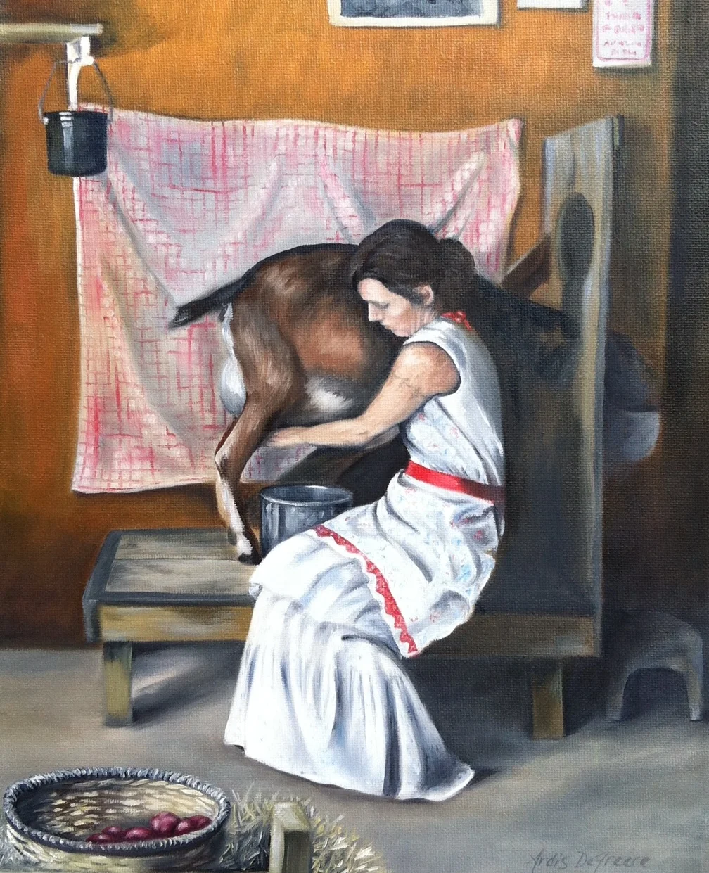 Erin Milking Beatrice