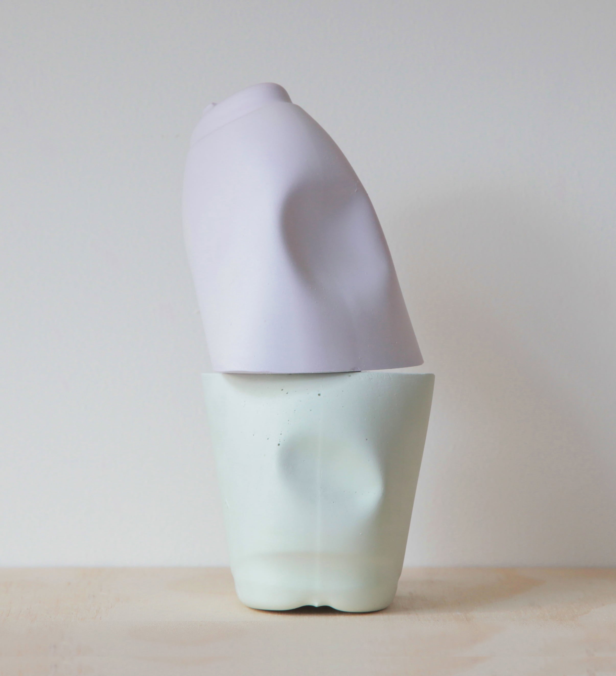 Untitled, 2014 plaster, pigment, epoxy 3.5 x 7.5 x 4 in