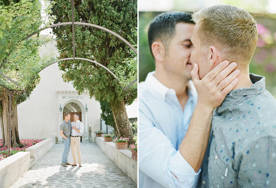 Förra året blev det många vändor till Italien för att fotografera bröllop för min del, under en resa fotograferade jag även en förlovning - Tom & Frank. De härligaste männen någonsin! De bor i San Fransisco, gifter sig på Hawaii och jag fotograferade dem i Ravello på Amalfikusten. Världens största bröllopsblogg Style Me Pretty har publicerat massa goa bilder på dem och vill ni se ännu fler hittar ni dem på min bröllopsfotograf hemsida.