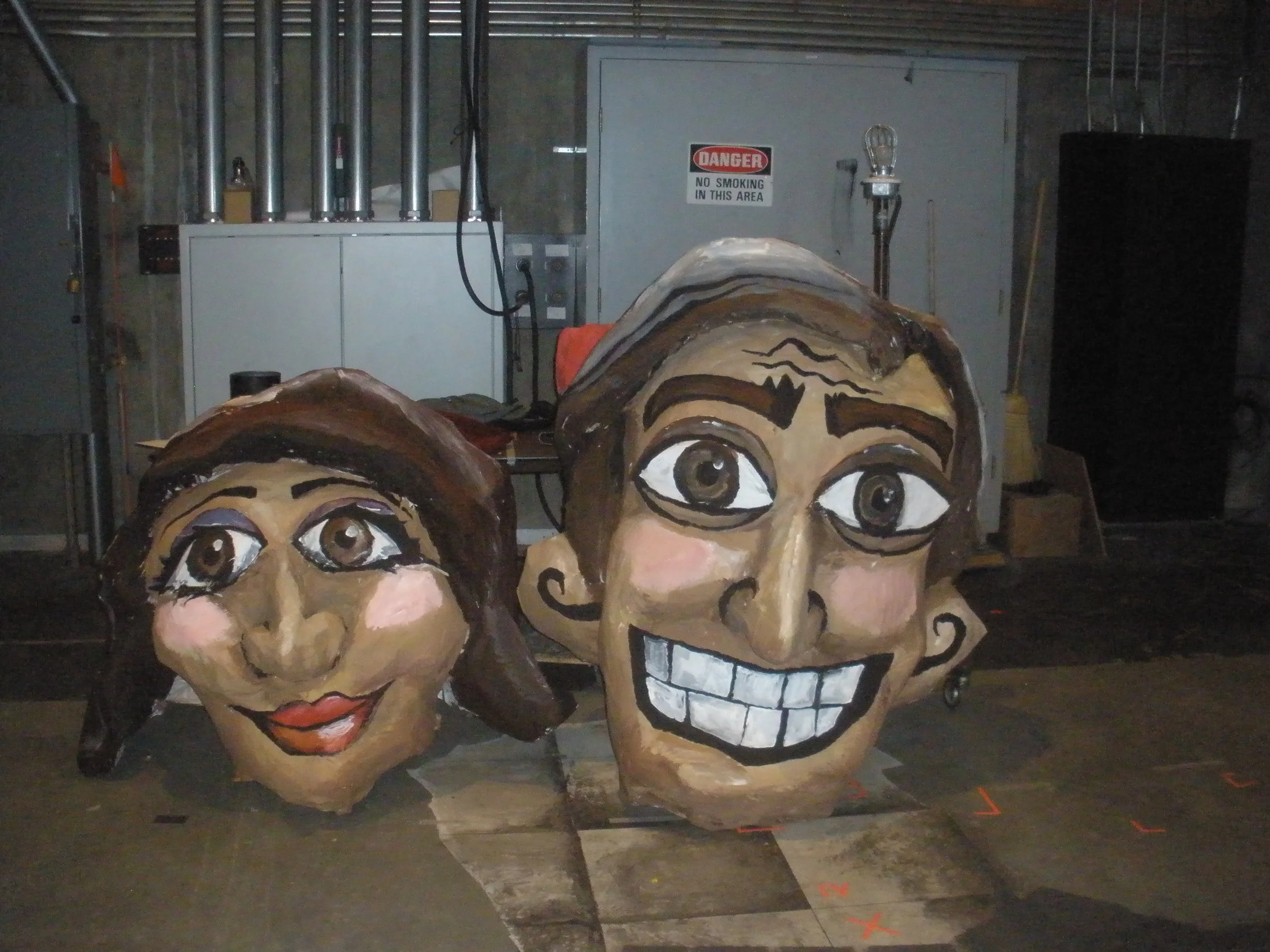 Giant Puppet Heads