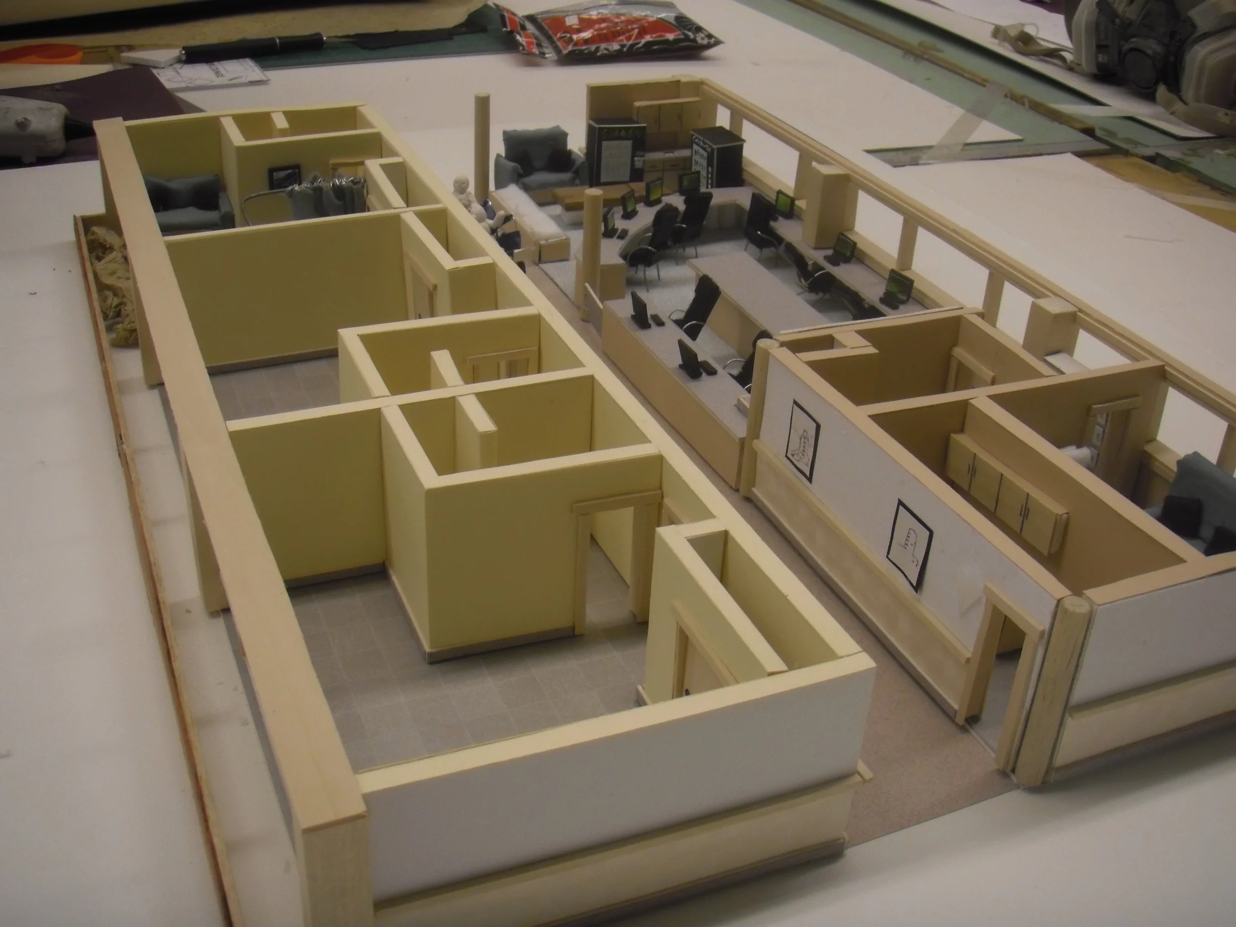 Proposed Nurses Station: Mt Zion Hospital