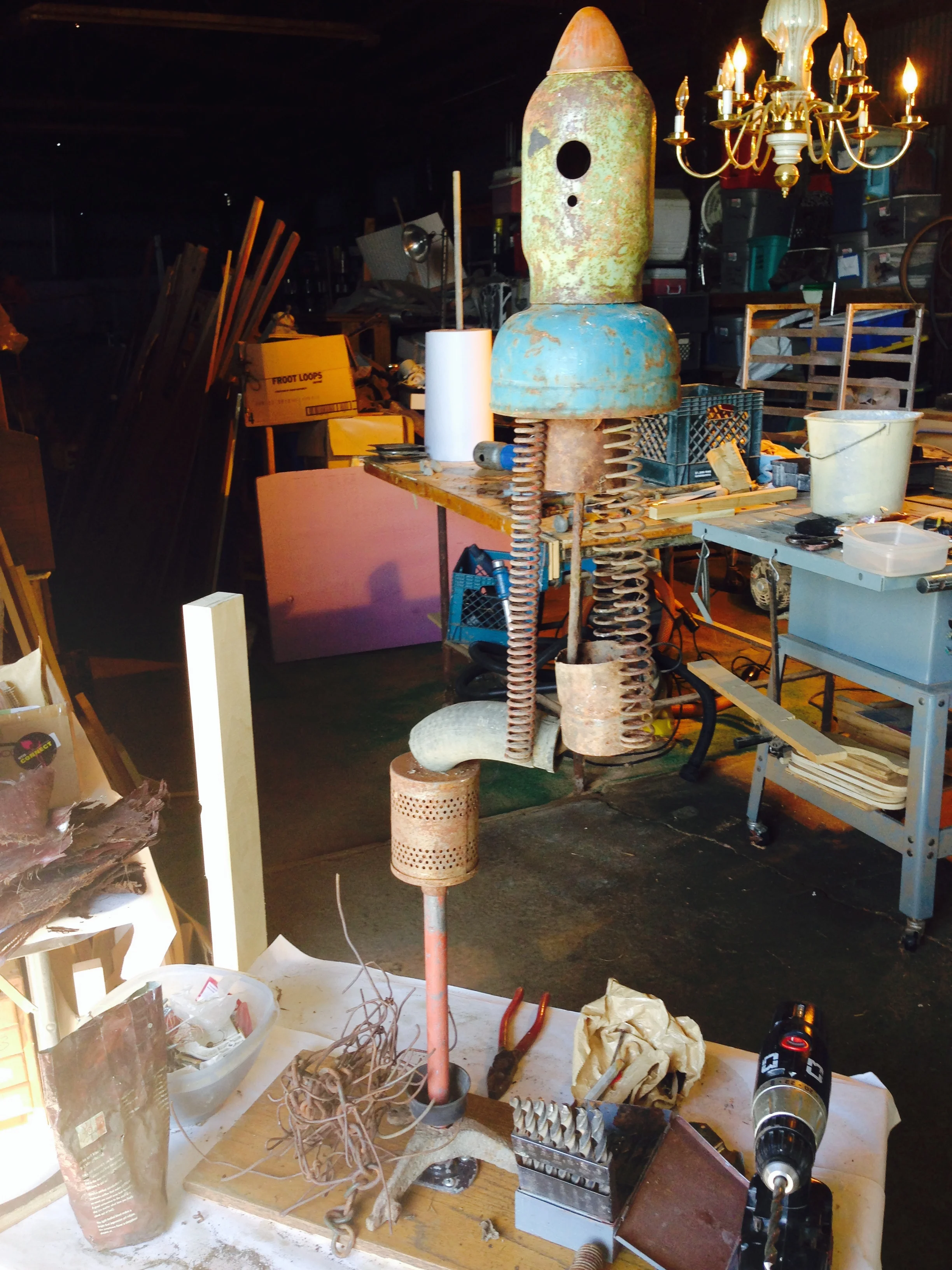 A collection of old tractor parts and metal debris from an abandon farm in the Davis/DIxon countryside.