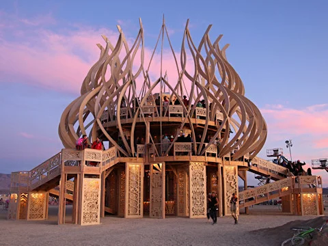 Burning Man 2009 Temple