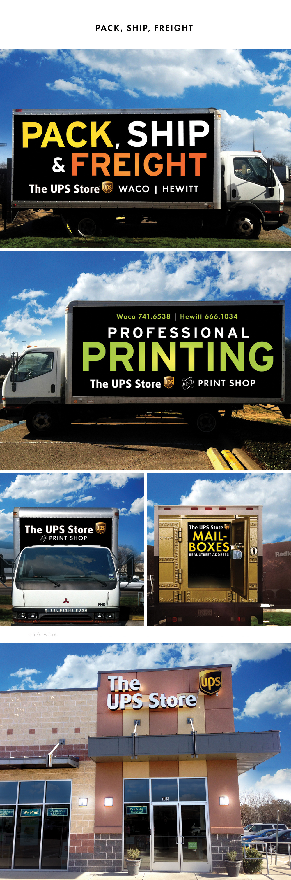UPS Box Truck design