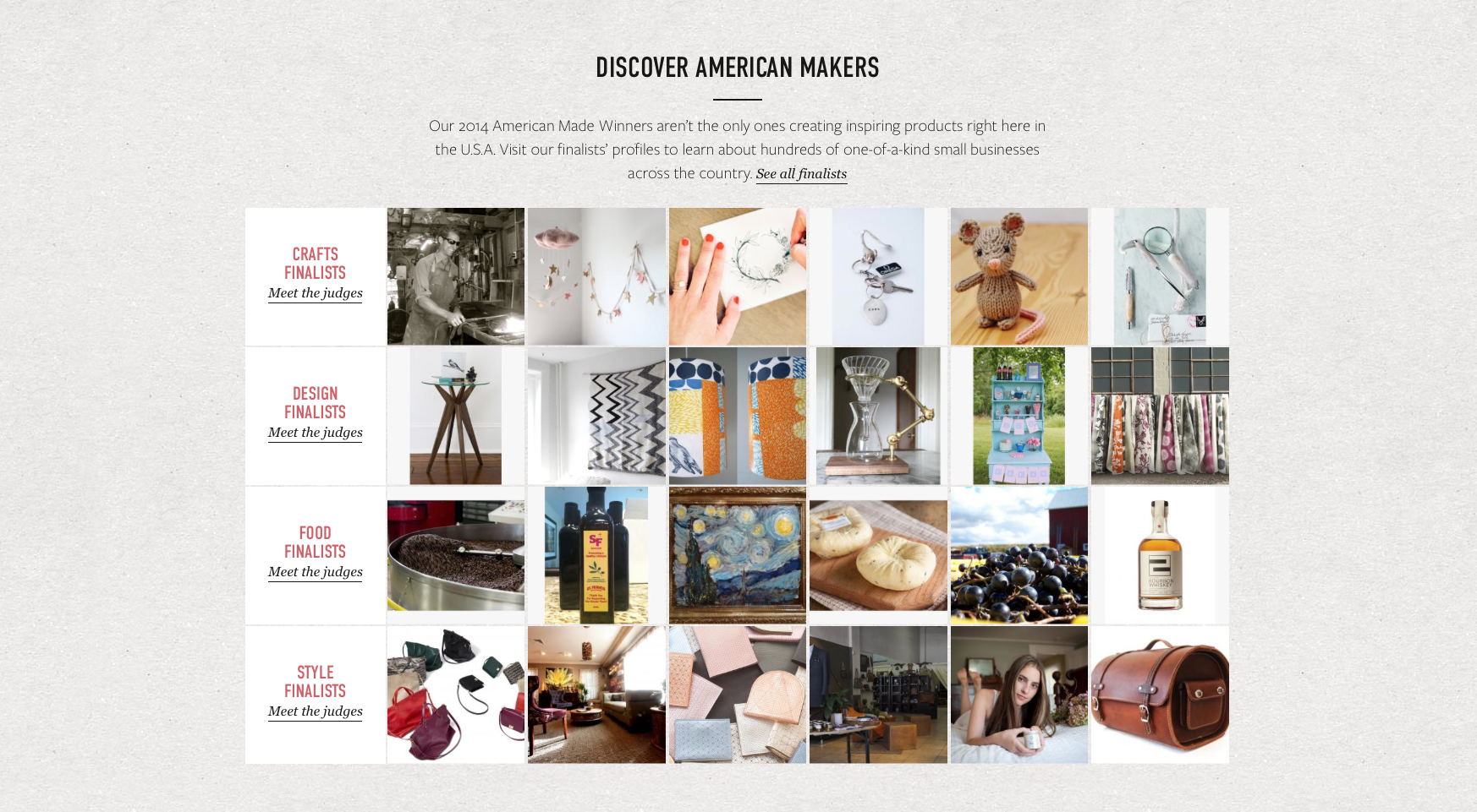 Craft Finalist - American Made