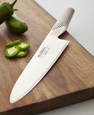 Global 8” Chef’s Knife // $160 Another favorite knife that I was gifted after working on a TV show. Global knifes are light weight and appeal a lot towards women. Sleek design is not for everyone, especially those that like a big handle. For me, this is one of my favorite knives in rotation - it’s also not super expensive, so it’s the one I take when I travel or rent a house and need my knives on vacation.