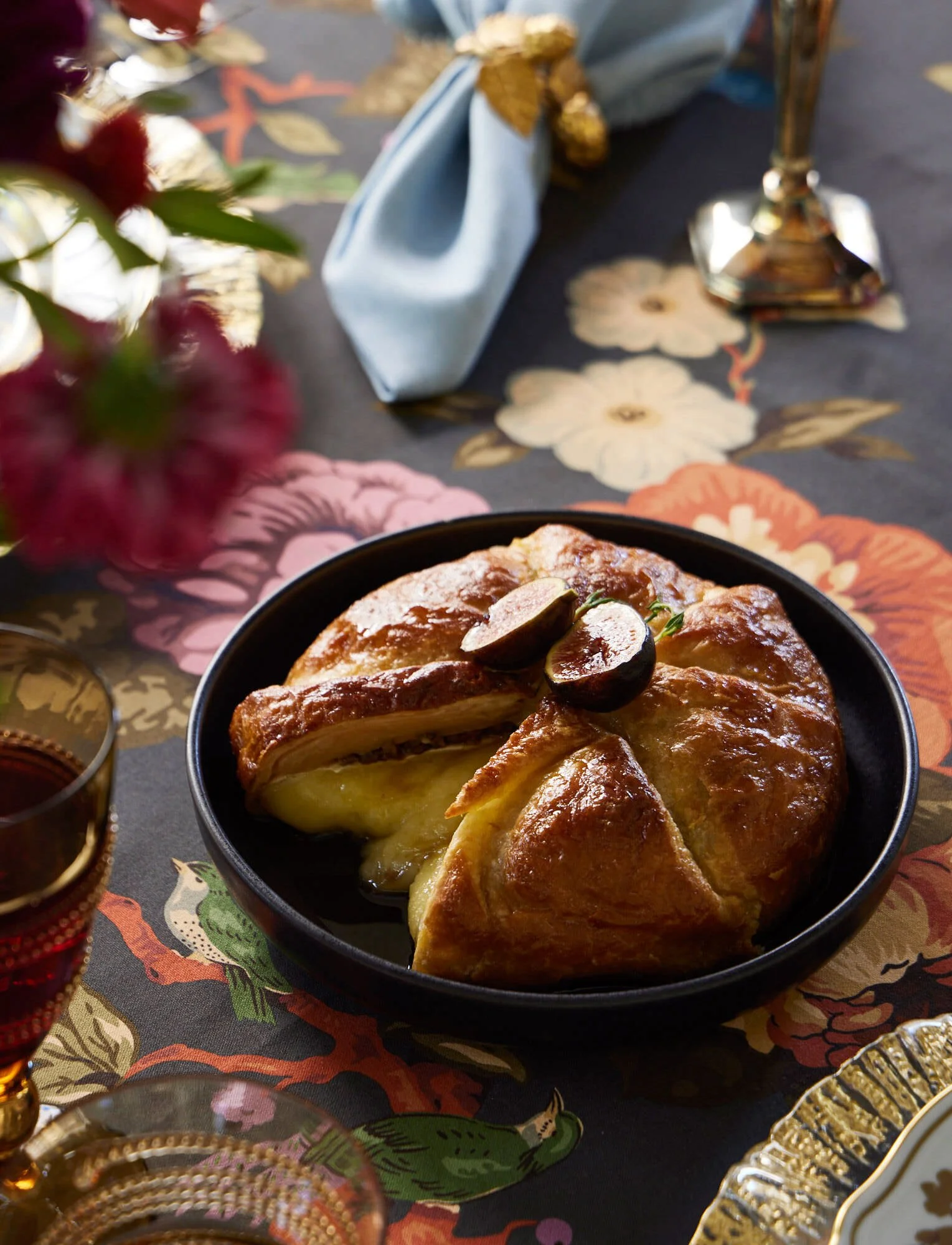 Brown sugar pecan baked Brie