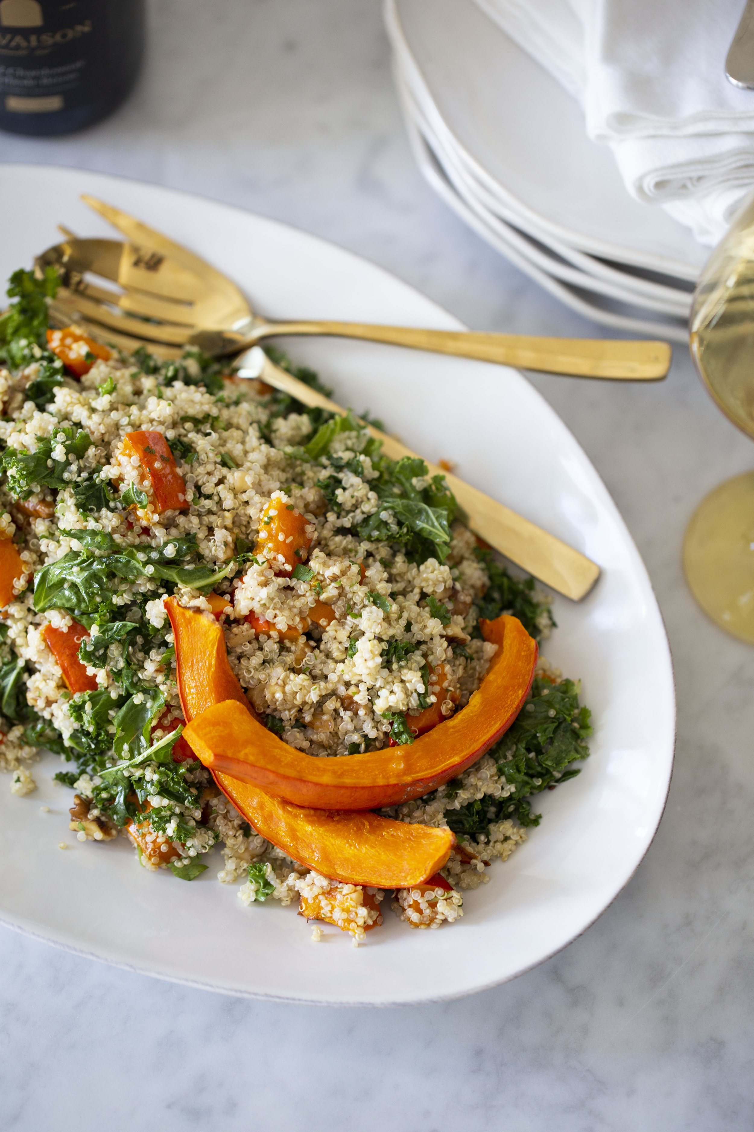 Pumpkin Quinoa Salad — Ashton Keefe