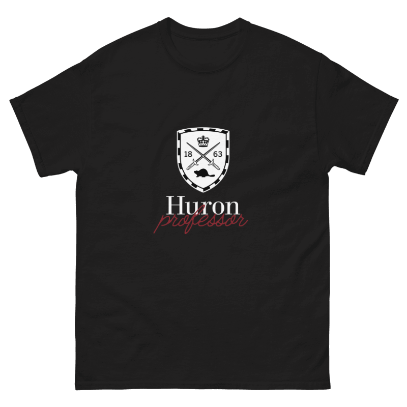 Huron Professor T-Shirt Full Design