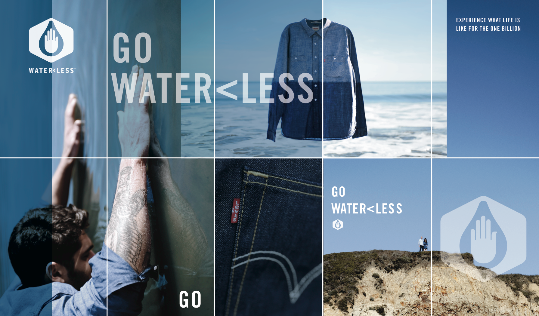 levis waterless campaign