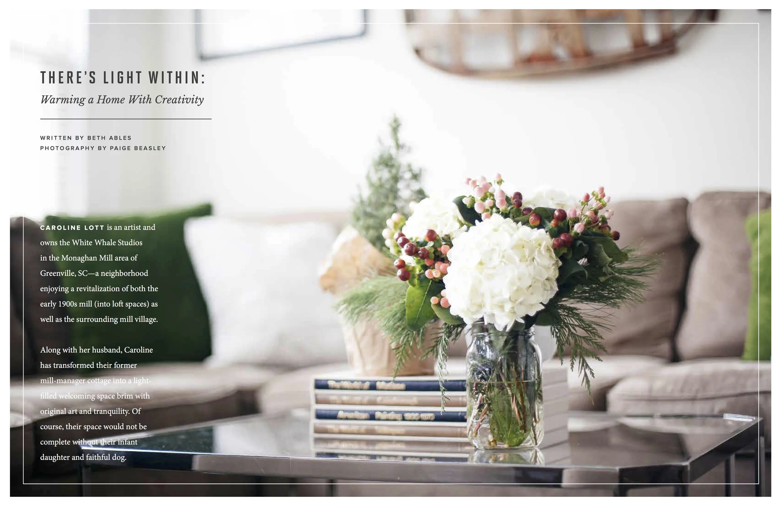 There's Light Within for Trouvé Magazine