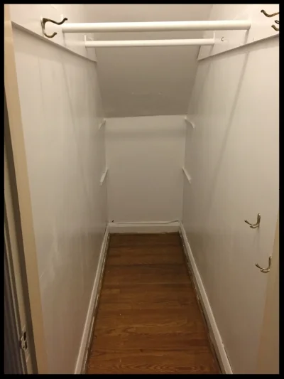 Closet Project Number 1...