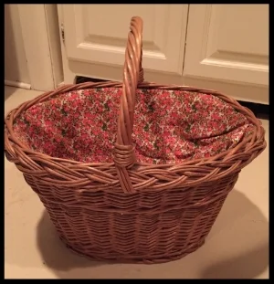 My Cape Cod market basket given to me by an elderly neighbor many years ago...