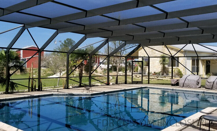 Affordable Aluminum Pool Enclosures Rescreens And Repairs Fdr Custom Enclosures Llc