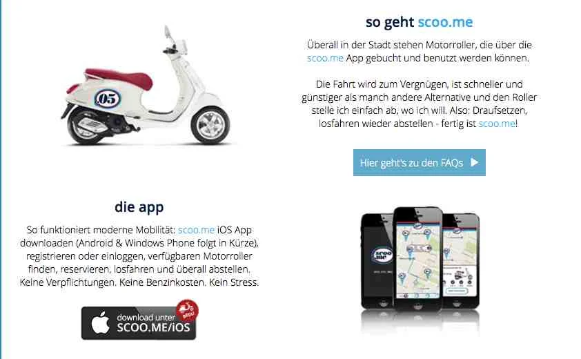 Picture taken from the Scoo.me website