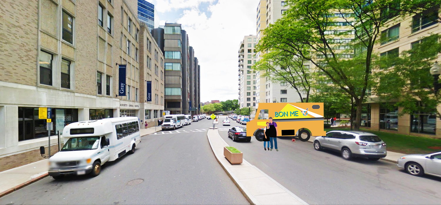 Picture from Google Map Blossom St. @MGH - Friday 11-7