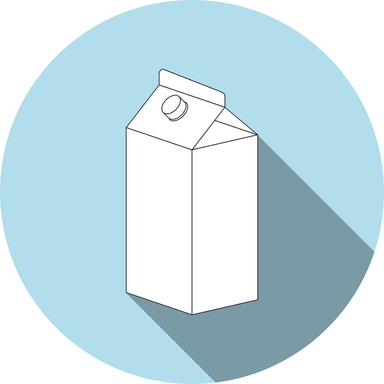 Thirsty, but you can’t have milk?