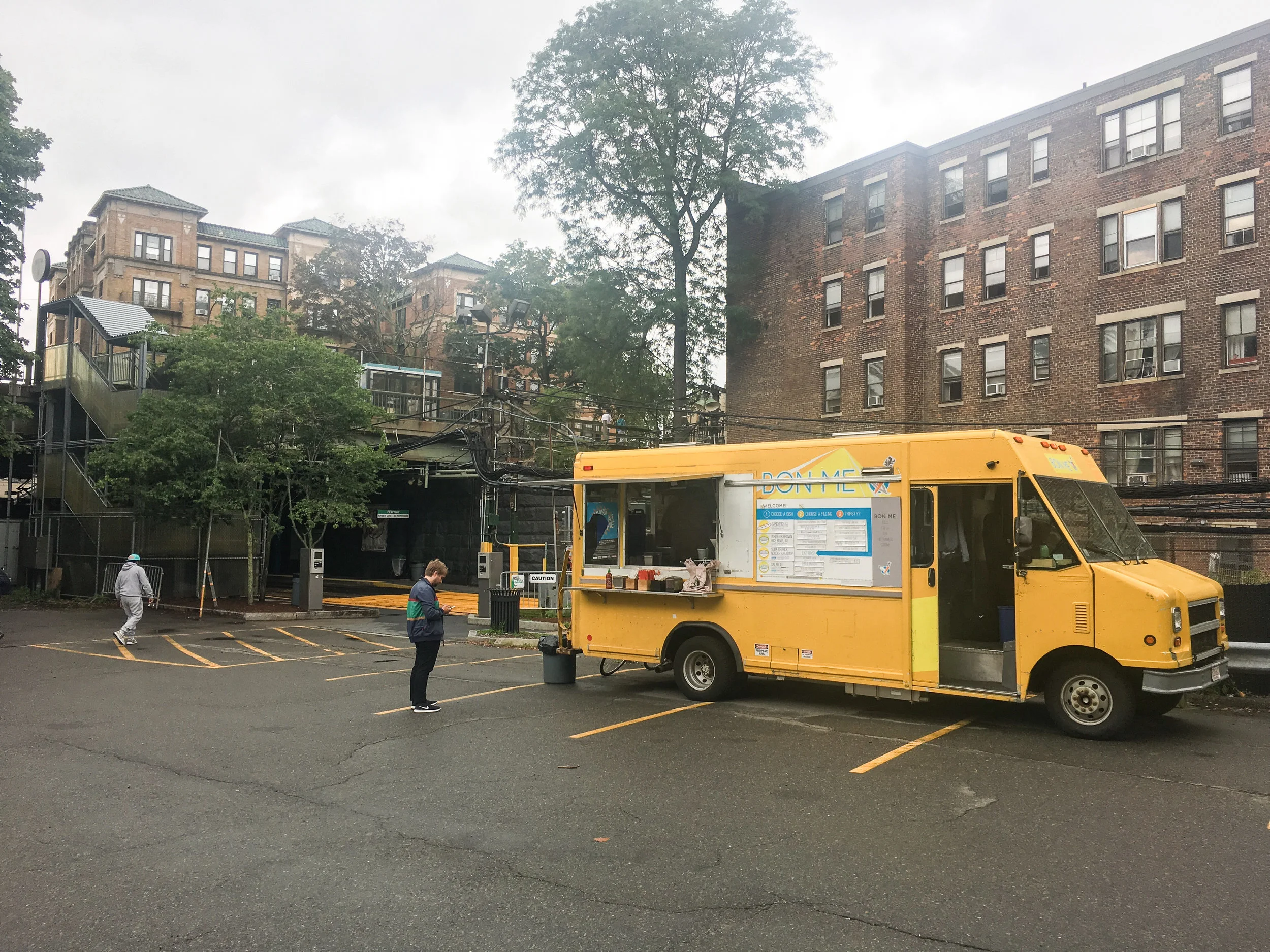 Landmark Tuesdays 11a-2p Right near Fenway, this spot is in the Landmark Center parking lot. Recently moved next to the T stop because of construction, but we're still here! 