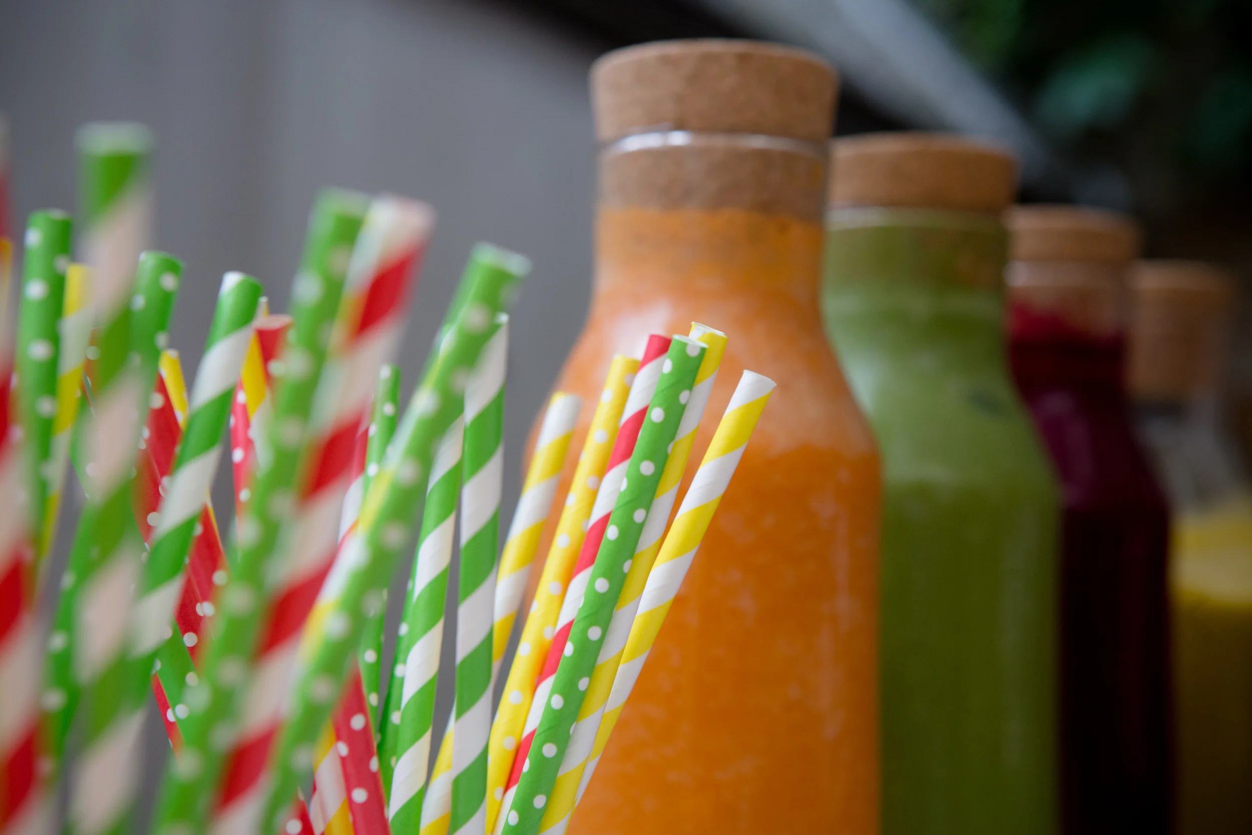 Smoothies u tri boje