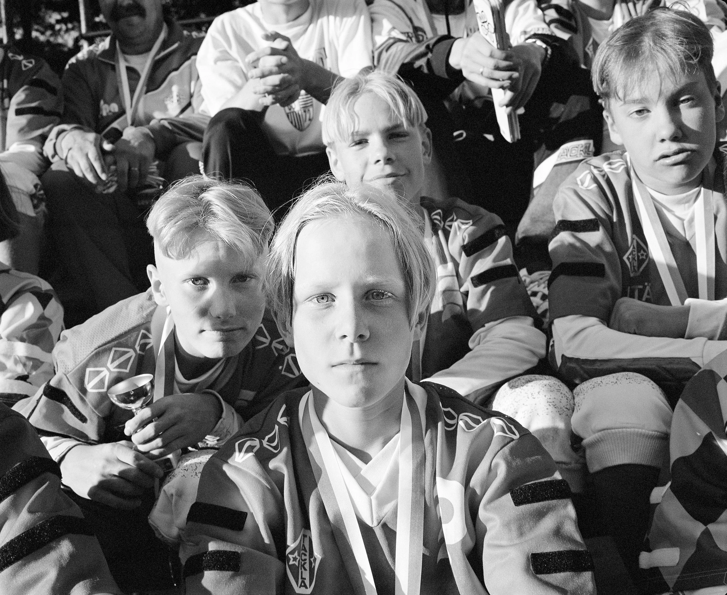 Sarjasta ”Rooliharjoituksia” 1993 - 1995.